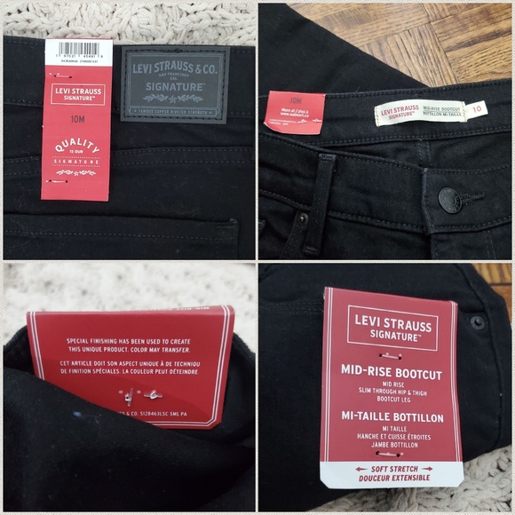 LEVIS Signature Mid Rise Bootcut Jeans - Picture 14 of 14